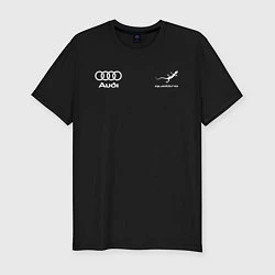 Футболка slim-fit Audi Quattro, цвет: черный