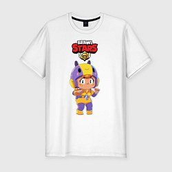 Футболка slim-fit BRAWL STARS BEA, цвет: белый