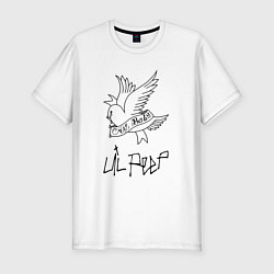 Футболка slim-fit LIL PEEP, цвет: белый