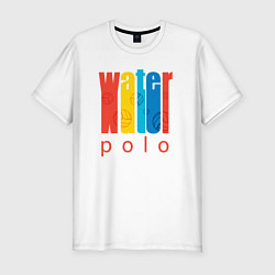 Мужская slim-футболка Water polo