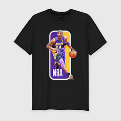 Футболка slim-fit NBA Kobe Bryant, цвет: черный
