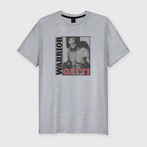 Мужская slim-футболка Warrior Gatti / Меланж – фото 1