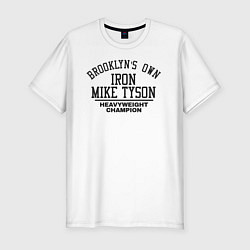 Мужская slim-футболка Iron Mike Tyson
