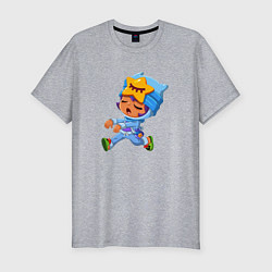 Футболка slim-fit BRAWL STARS SANDY, цвет: меланж