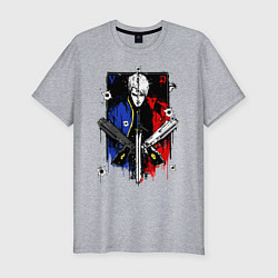 Мужская slim-футболка DMC