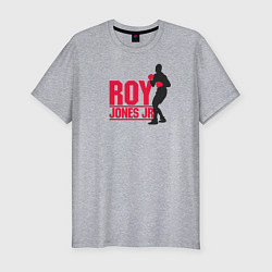 Мужская slim-футболка Roy Jones Jr