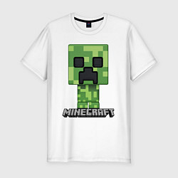 Мужская slim-футболка MINECRAFT