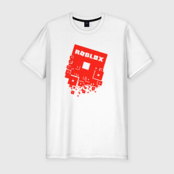 Футболка slim-fit ROBLOX, цвет: белый