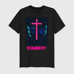Мужская slim-футболка STARBOY