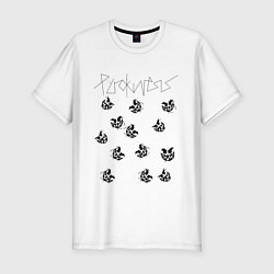 Футболка slim-fit PYROKINESIS, цвет: белый