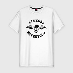 Мужская slim-футболка Avenged Sevenfold