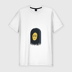 Мужская slim-футболка ПОШЛАЯ МОЛЛИ