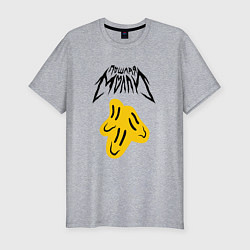 Мужская slim-футболка ПОШЛАЯ МОЛЛИ