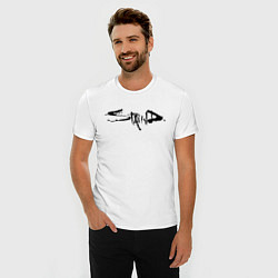 Футболка slim-fit Staind, цвет: белый — фото 2