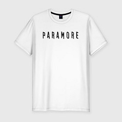 Мужская slim-футболка Paramore