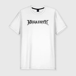 Футболка slim-fit Megadeth, цвет: белый