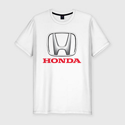 Футболка slim-fit HONDA, цвет: белый