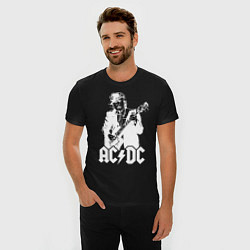 Футболка slim-fit ACDC, цвет: черный — фото 2