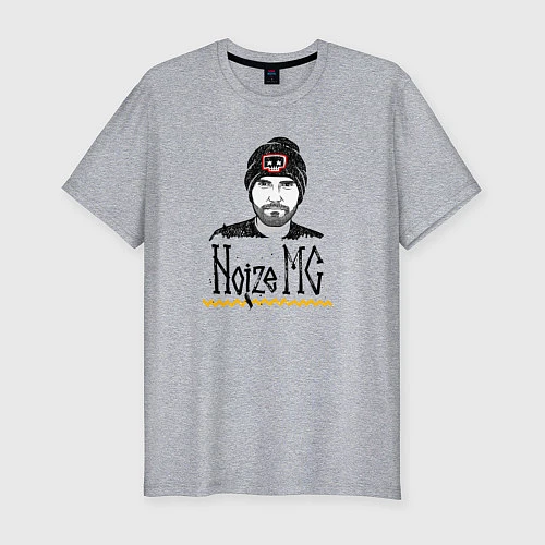 Мужская slim-футболка Noize MC / Меланж – фото 1