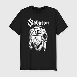 Футболка slim-fit Sabaton, цвет: черный