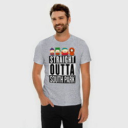 Футболка slim-fit SOUTH PARK, цвет: меланж — фото 2