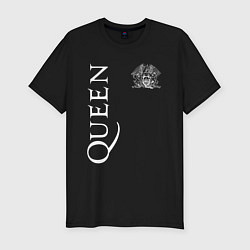 Футболка slim-fit QUEEN, цвет: черный