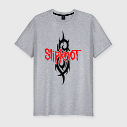 Футболка slim-fit SLIPKNOT, цвет: меланж