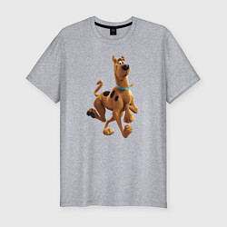 Футболка slim-fit Скуби-Ду, цвет: меланж