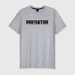 Футболка slim-fit PREDATOR, цвет: меланж