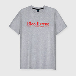 Футболка slim-fit Bloodborne, цвет: меланж