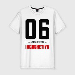 Мужская slim-футболка 06 Ingushetiya