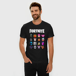 Футболка slim-fit FORTNITE, цвет: черный — фото 2