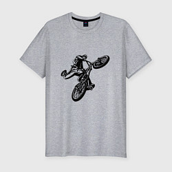 Мужская slim-футболка Велоспорт Z