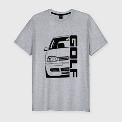 Футболка slim-fit Volkswagen Golf Z, цвет: меланж