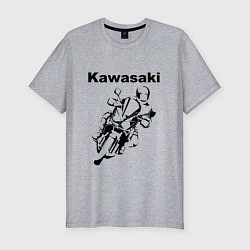 Мужская slim-футболка KAWASAKI Z