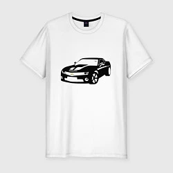 Футболка slim-fit Chevrolet Z, цвет: белый