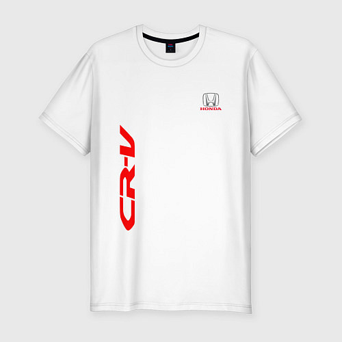 Мужская slim-футболка Honda CR-V Z / Белый – фото 1