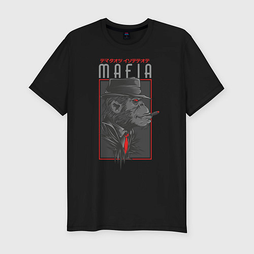 Мужская slim-футболка Black Business / Черный – фото 1
