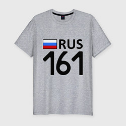 Мужская slim-футболка RUS 161