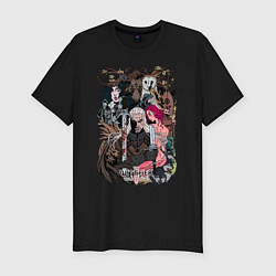 Футболка slim-fit The Witcher wild hunt, цвет: черный