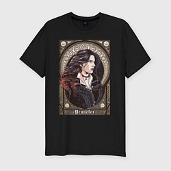 Мужская slim-футболка The Witcher, Yennefer