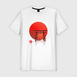Мужская slim-футболка Япония