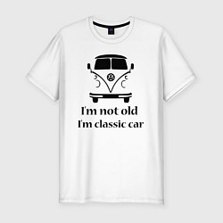 Футболка slim-fit Volkswagen, цвет: белый