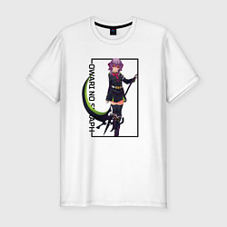 Футболка slim-fit Последний Серафим Owari no Seraph Шиноа Хираги, цвет: белый