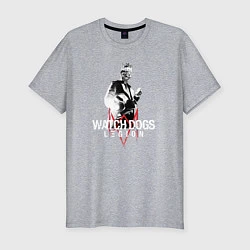 Футболка slim-fit Watch Dogs: Legion, цвет: меланж