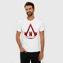 Футболка slim-fit Assassins Creed Netflix, цвет: белый — фото 2
