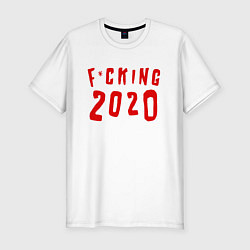 Мужская slim-футболка F*cking 2020