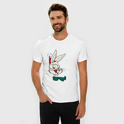 Футболка slim-fit Bugs Bunny, цвет: белый — фото 2