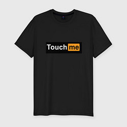 Мужская slim-футболка Touch me