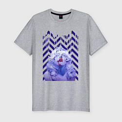 Мужская slim-футболка Твин пикс